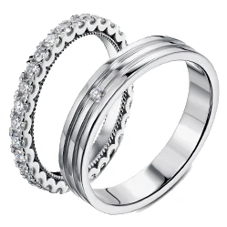 Personalized Luxury Wedding Bands